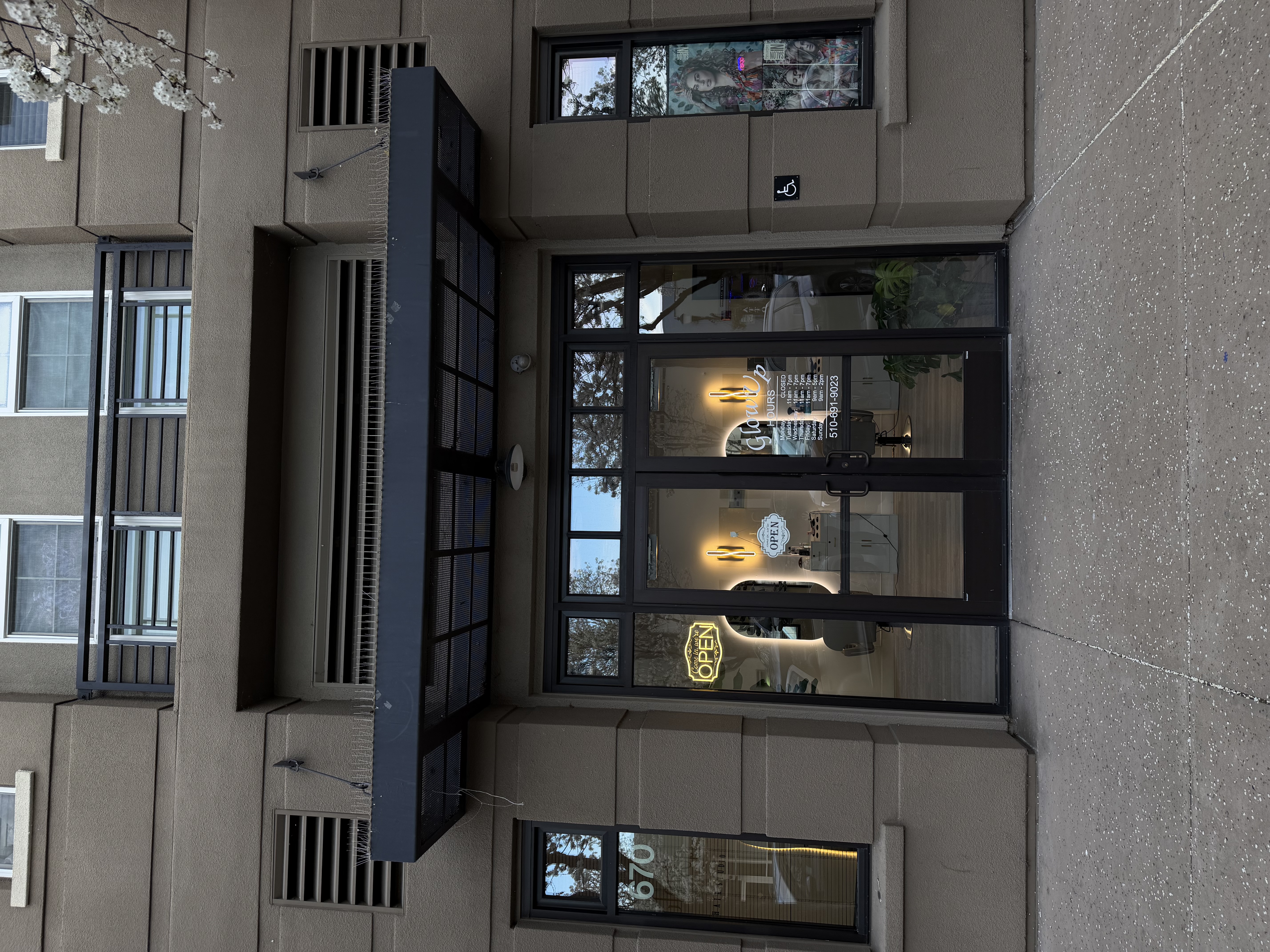 Dimensional blonde style at Glow Up Hair Studio